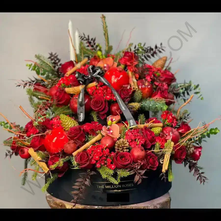 باکس گل و میوه کارولین