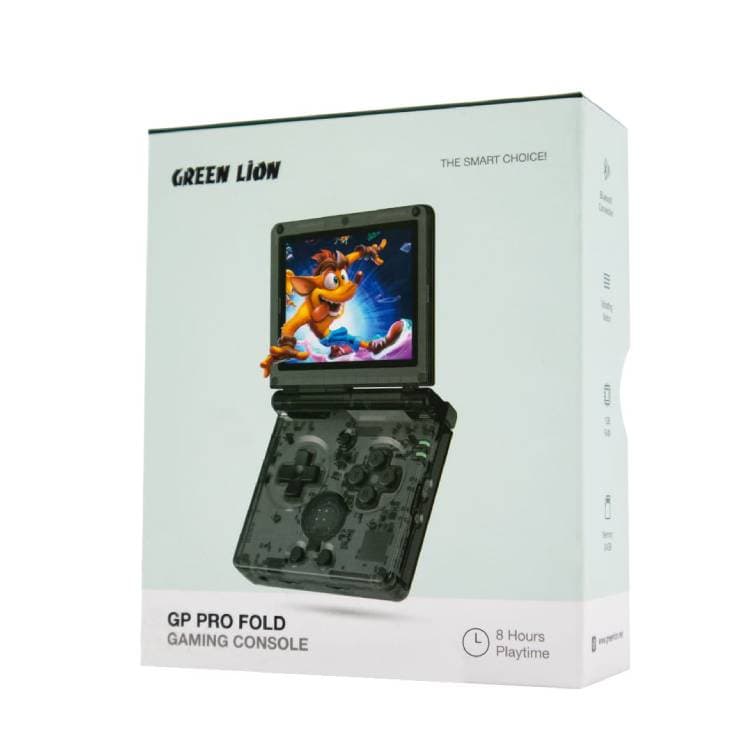 کنسول بازی دستی Green Lion GP Pro Fold – مشکی — تصویر ۴