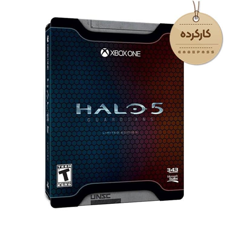 دیسک بازی Halo 5 Guardians Limited Edition کارکرده – مخصوص Xbox One