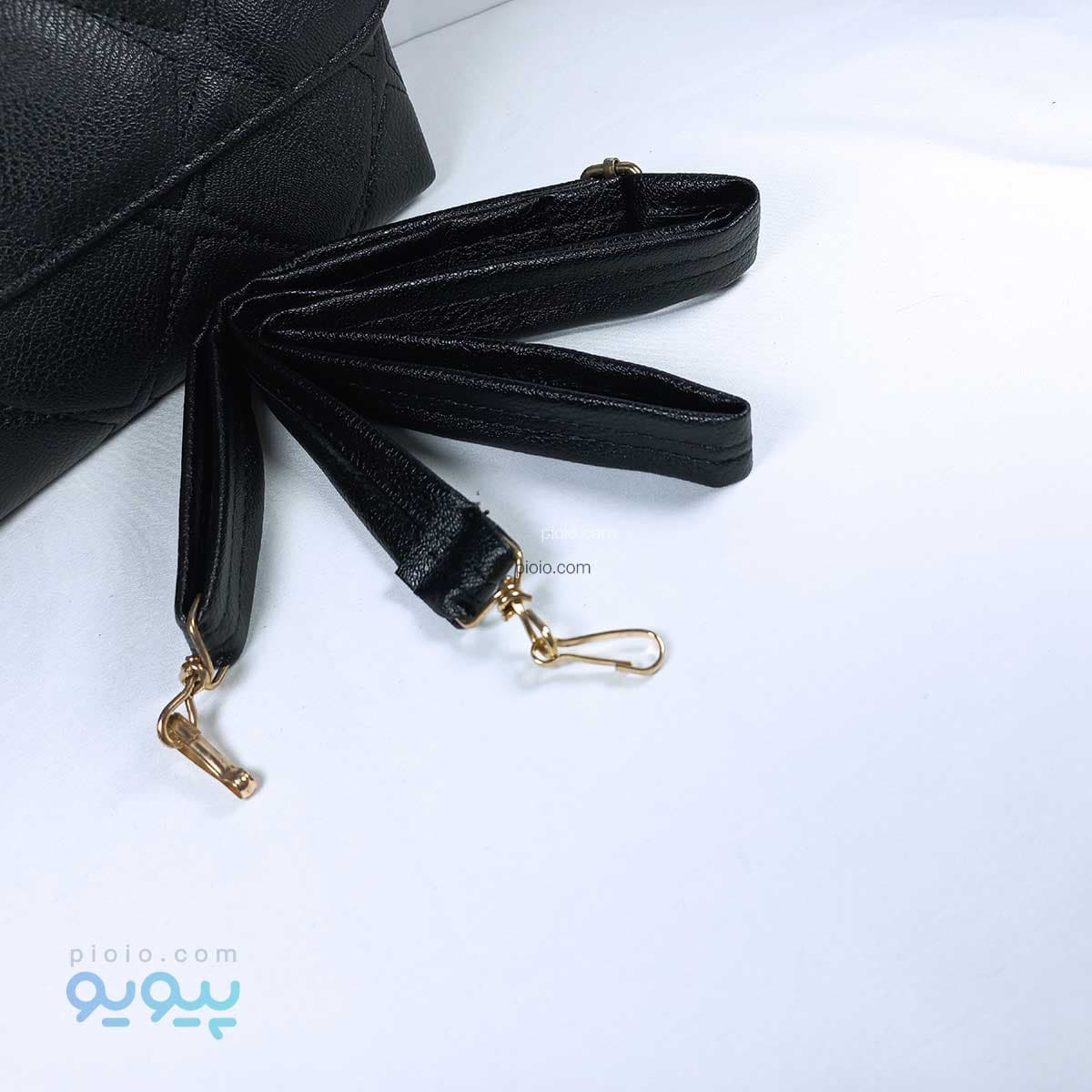 کیف دوشی زنانه طرح مربع و ستاره — تصویر ۶