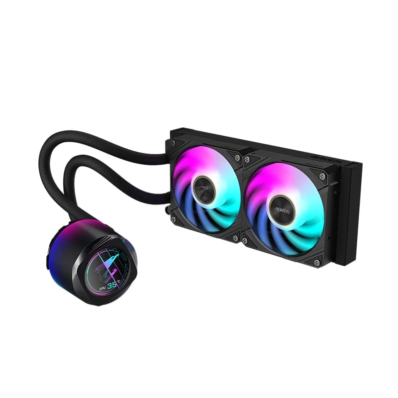 خنک کننده مایع پردازنده گیگابایت AORUS WATERFORCE X II 240 — تصویر ۷