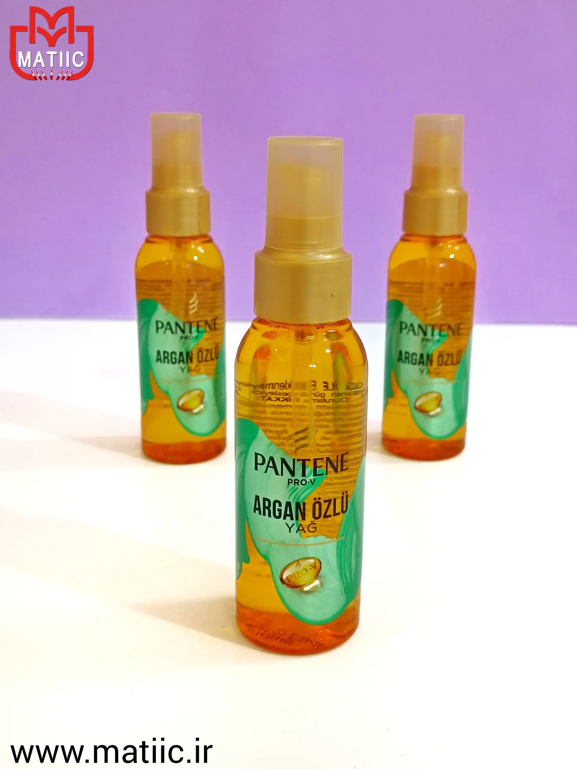 روغن آرگان پنتن ویتامینه اصل مدل PRO-V حجم 100 میل