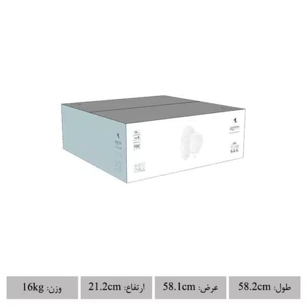 سرویس چینی زرین پیکره شهرزاد مدل آران 6 نفره 35 پارچه — تصویر ۶