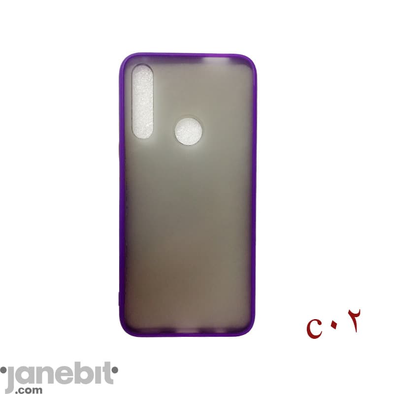 قاب پشت گوشی Huawei Y9 PRIME 2019 پشت مات دکمه رنگی — تصویر ۲