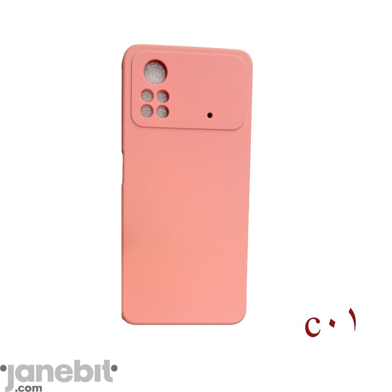 قاب سیلیکونی محافظ لنزدار پشت گوشی شیائومی POCO X4 PRO — تصویر ۲
