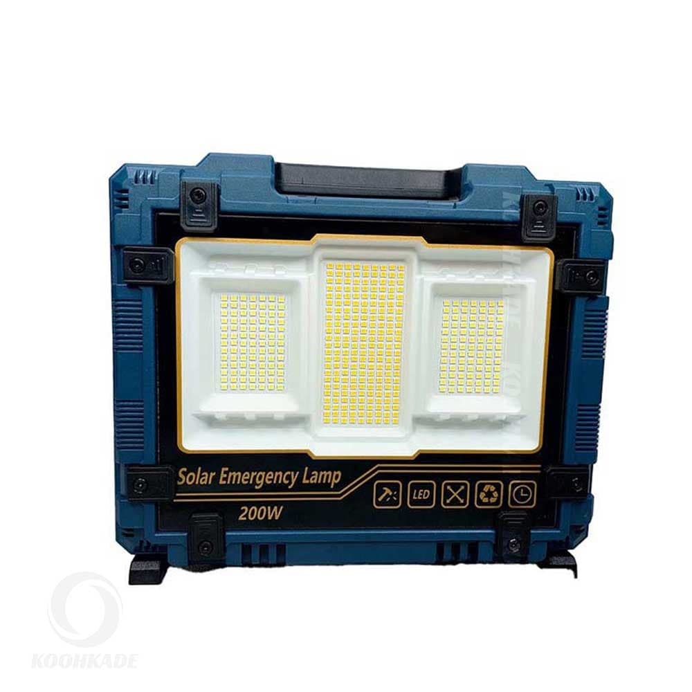 پرژکتور شارژی خورشیدی مدل W8121.1 — تصویر ۲