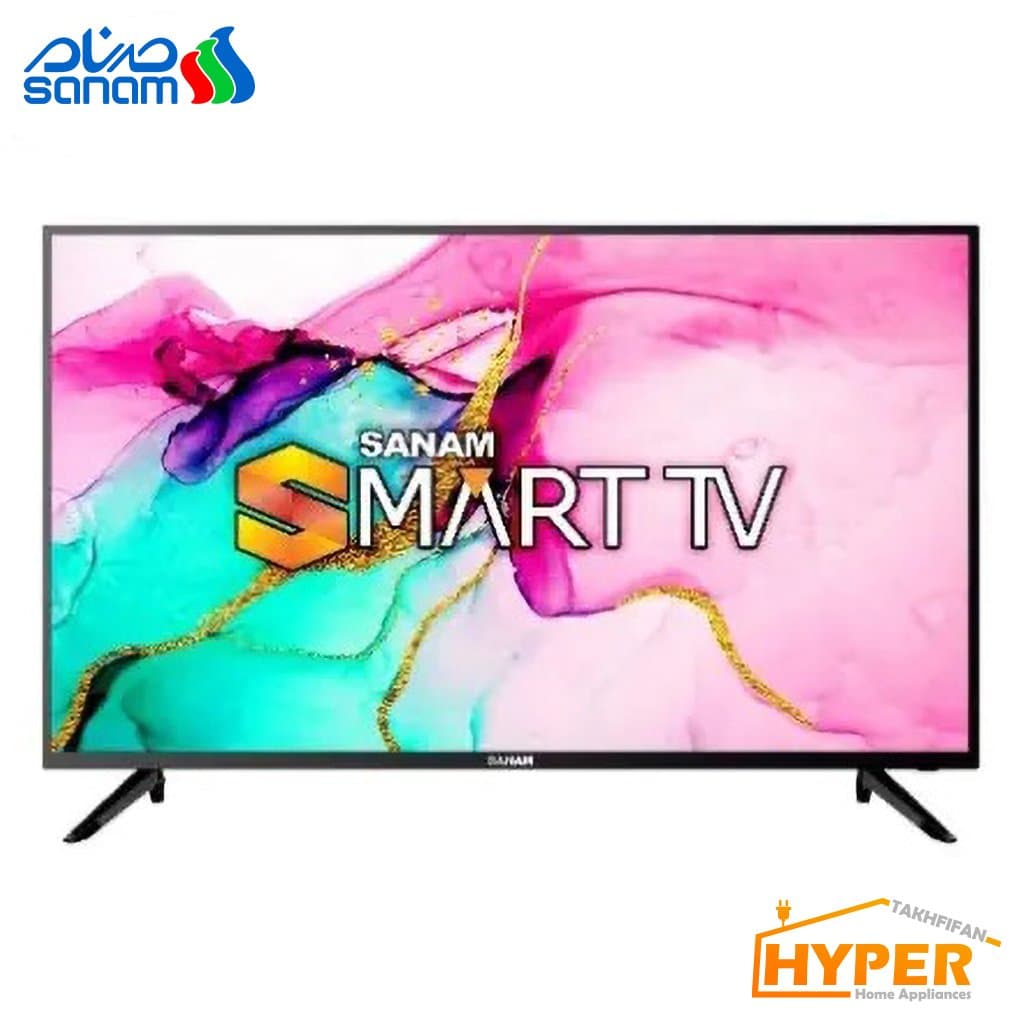 تلویزیون ال ای دی صنام SLS-32M1800(GR) هوشمند 32 اینچ
