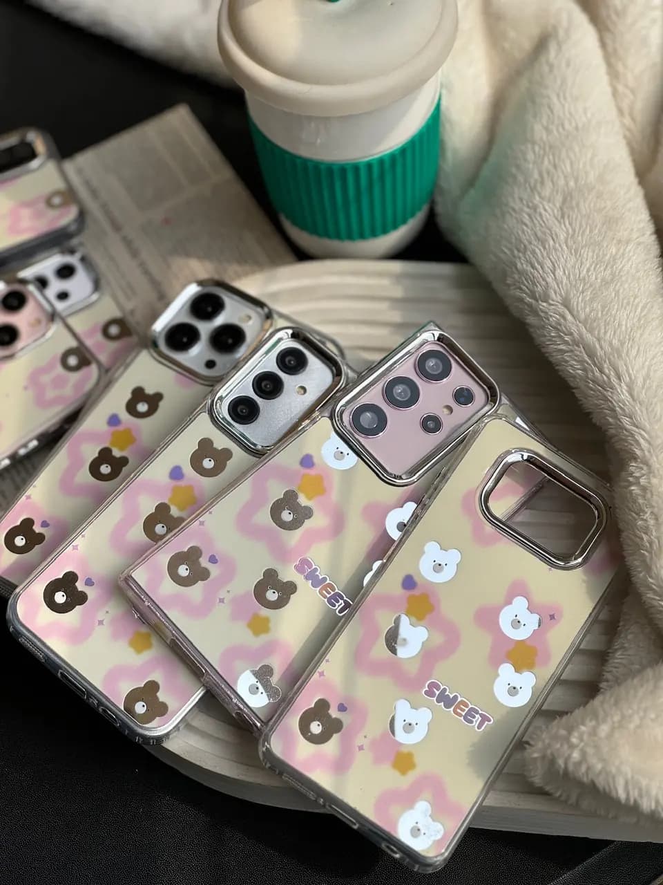 قاب Sweet Bear آیفون ، سامسونگ ، شیائومی (کدC1628) — تصویر ۴