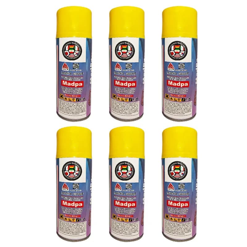 اسپری تمیز کننده انژکتور و دریچه گاز گروه مدپا مدل سوپر حجم 400 میلی لیتر بسته 6 عددی — تصویر ۲