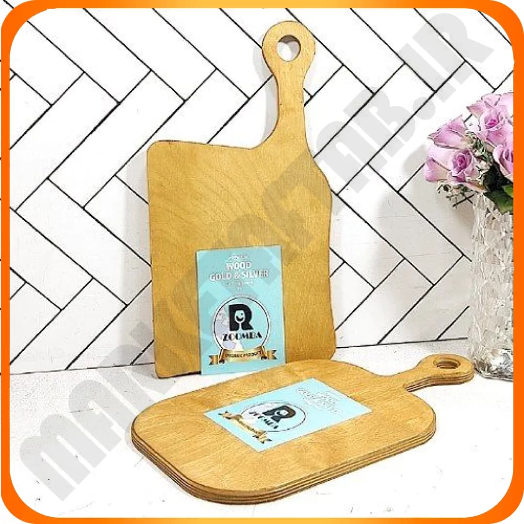 تخته گوشت تمام چوب طرح جور زومبا