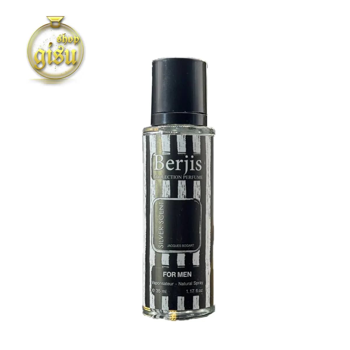 عطر جیبی مردانه سیلور سنت برجیس (berjis)- حجم 3۵میل