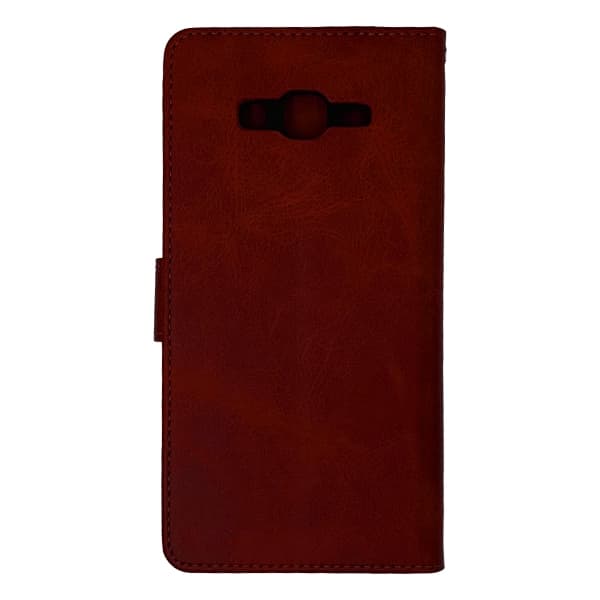 کیف چرمی کلاسوری سامسونگ J700/ J7 2015 بند دار — تصویر ۶