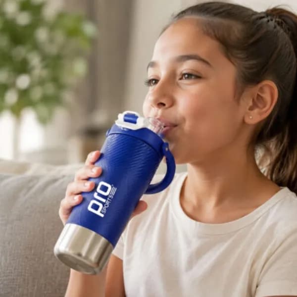 شیکر فلزی پرو اسپورتز Pro Sports مدل DOUBLE DRINK THERMOS — تصویر ۷