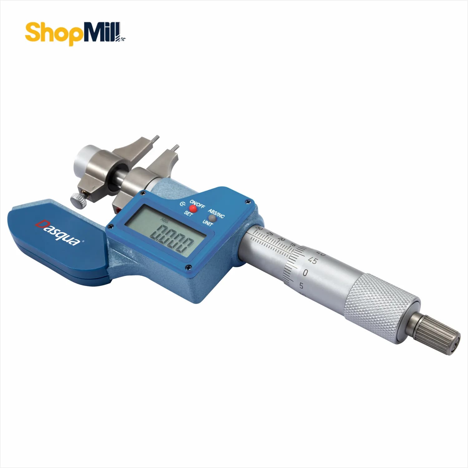 میکرومتر دیجیتال داخل سنج دو فک خروجی دار 75-50 میلی متر داسکوا (Dasqua) مدل 4115-4910
