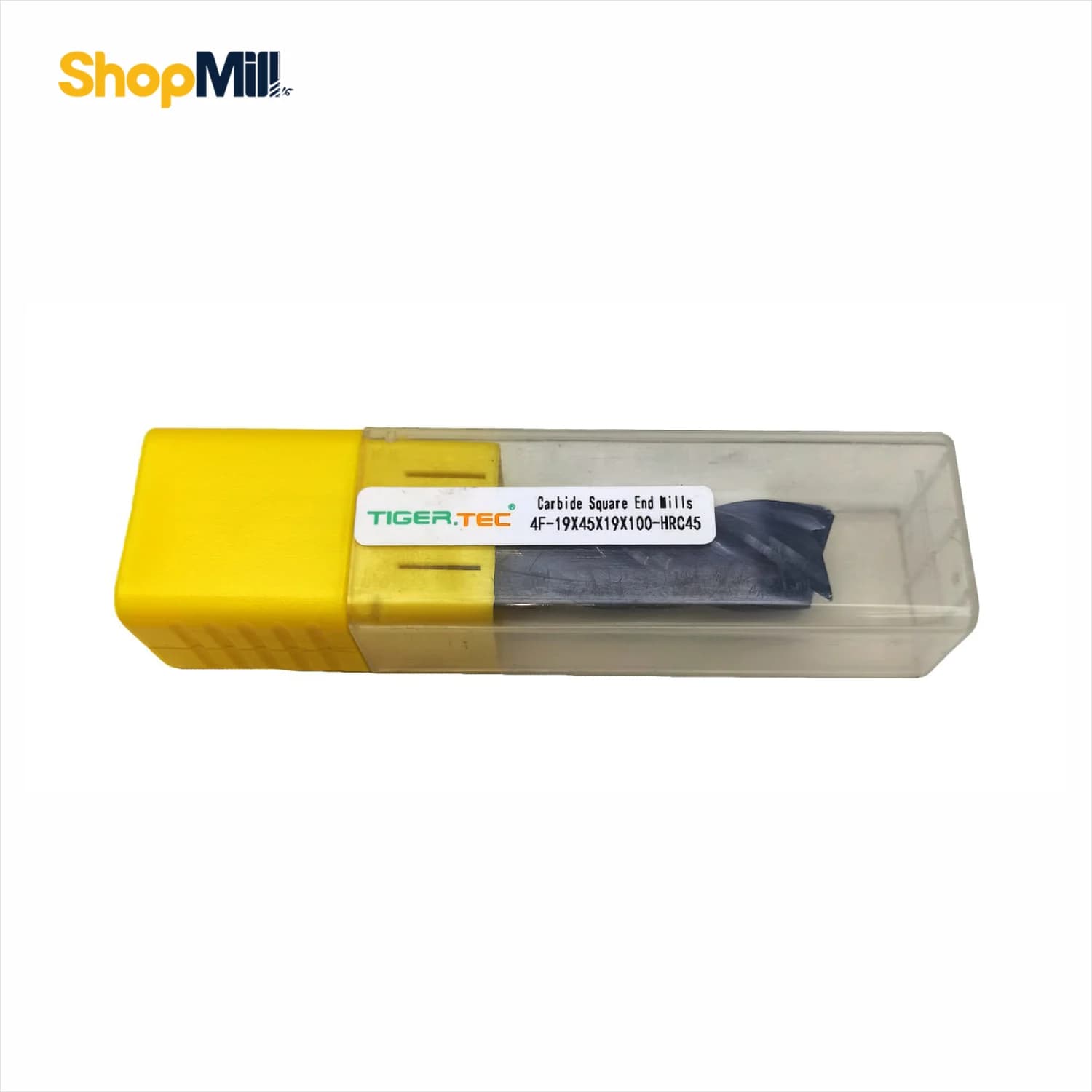 فرز انگشتی سرتخت الماس 19 تایگرتک (TIGER TEC) مدل 4F-19X45X19X100-HRC45