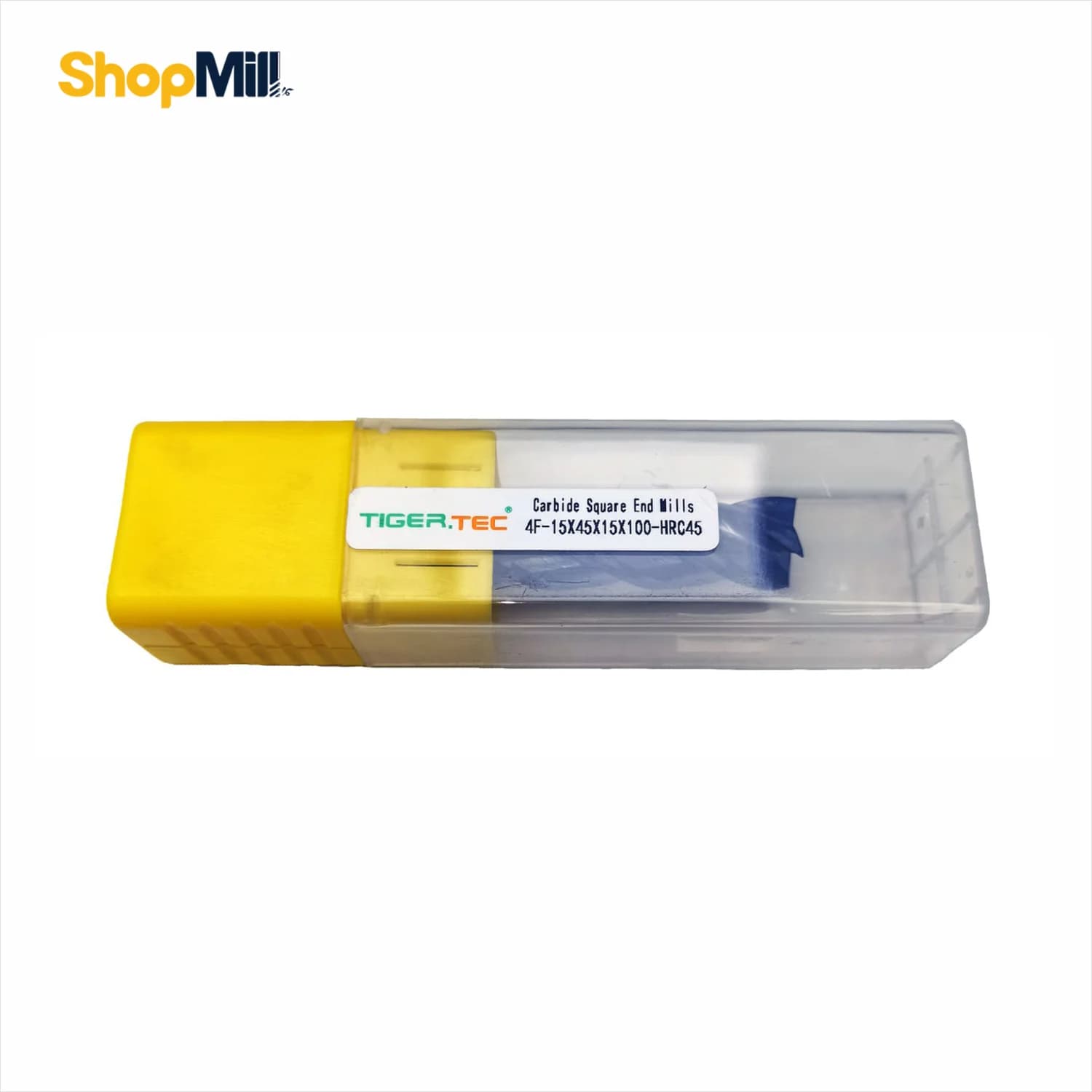 فرز انگشتی سرتخت الماس 15 تایگرتک (TIGER TEC) مدل 4F-15X45X15X100-HRC45