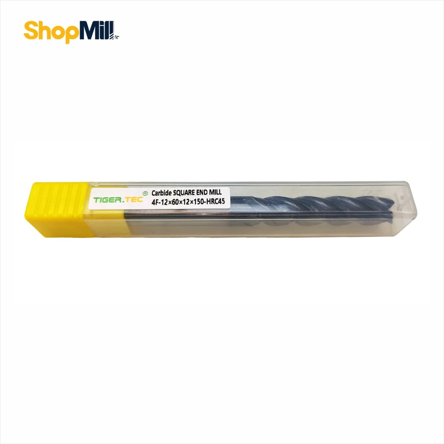 فرز انگشتی سرتخت الماس 12 تایگرتک (TIGER TEC) مدل 4F-12x60x12x150-HRC45