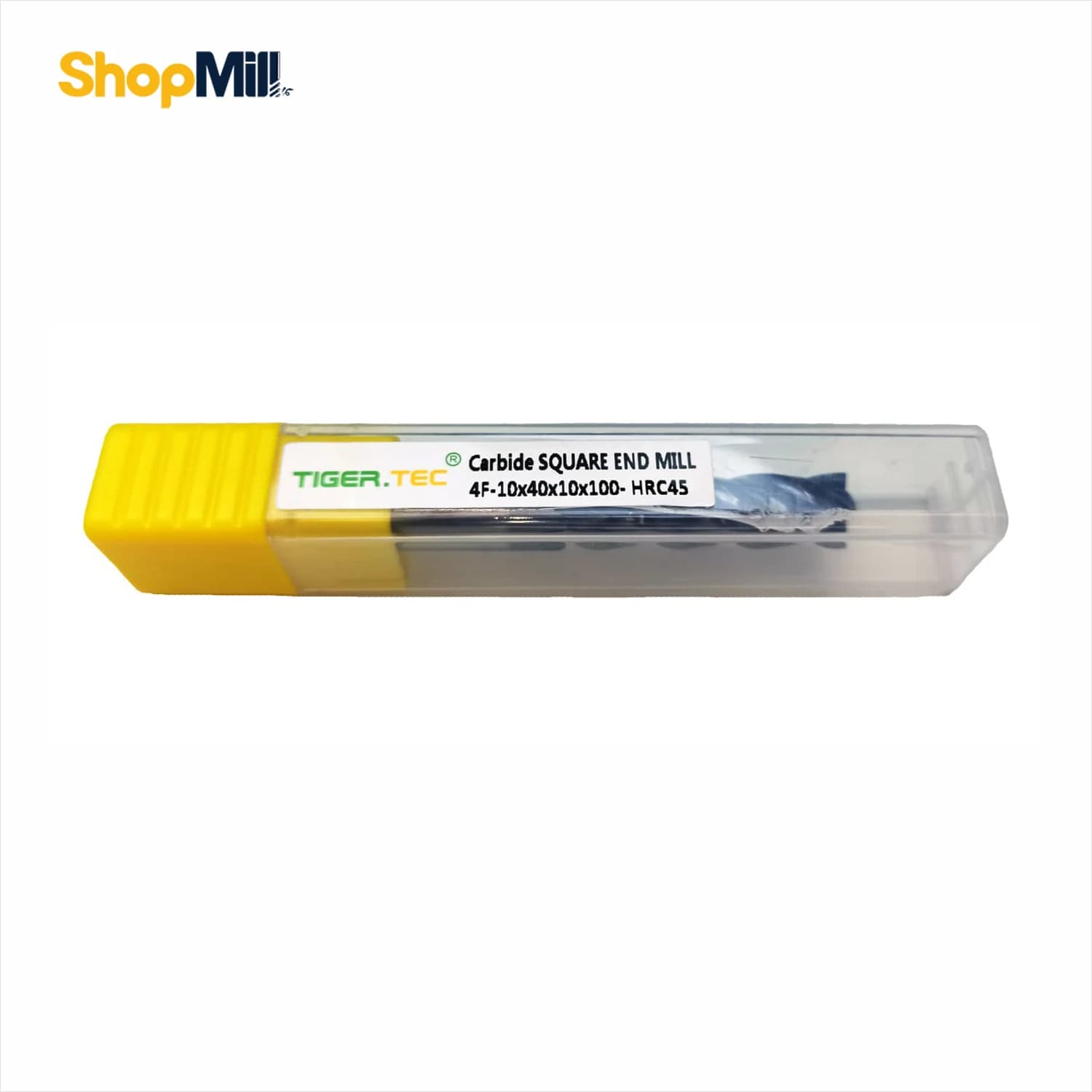 فرز انگشتی سرتخت الماس 10 تایگرتک (TIGER TEC) مدل 4F-10x40x10x100-HRC45