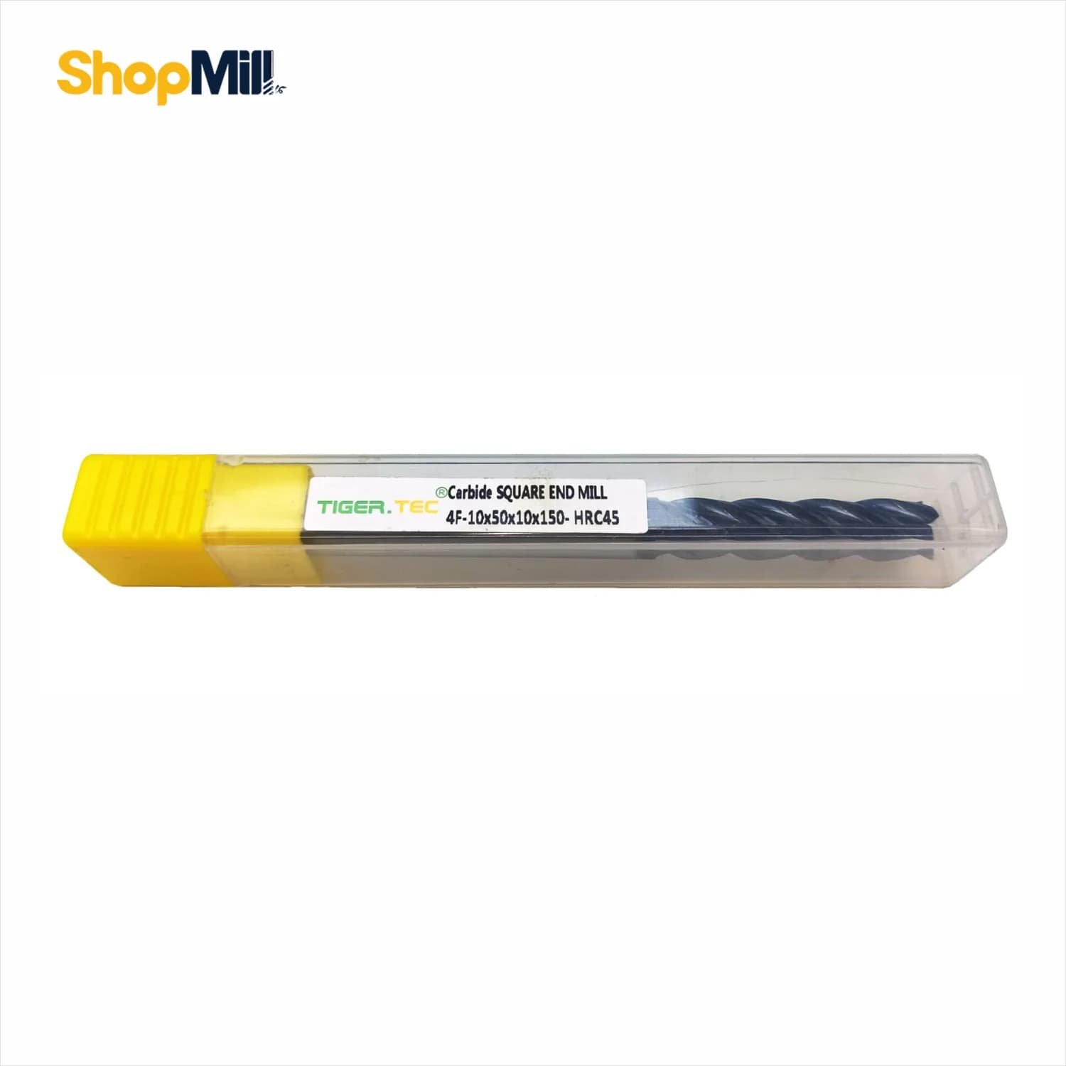 فرز انگشتی سرتخت الماس 10 تایگرتک (TIGER TEC) مدل 4F-10x50x10x150-HRC45