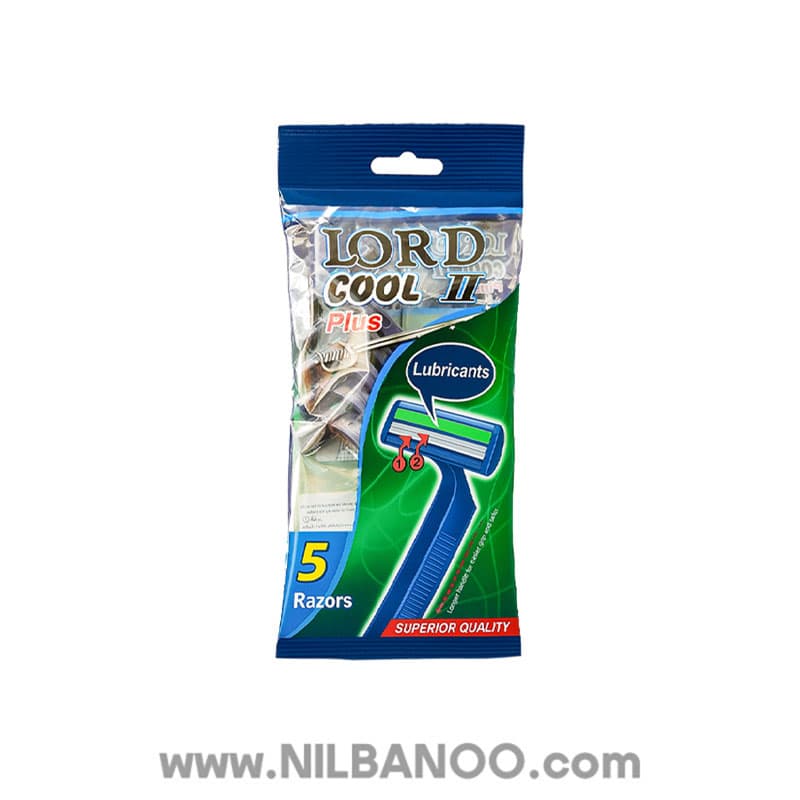 تیغ دولبه صابون دار سبز لرد مدل COOL Plus