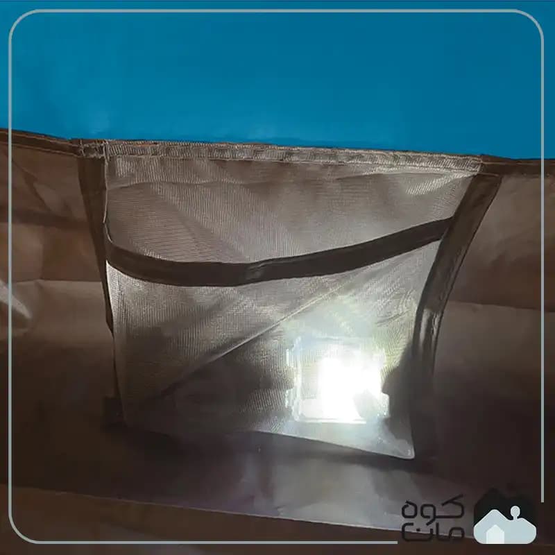 چادر کمپینگ 1 نفره کله گاوی جیلو مدل K-2002 — تصویر ۵