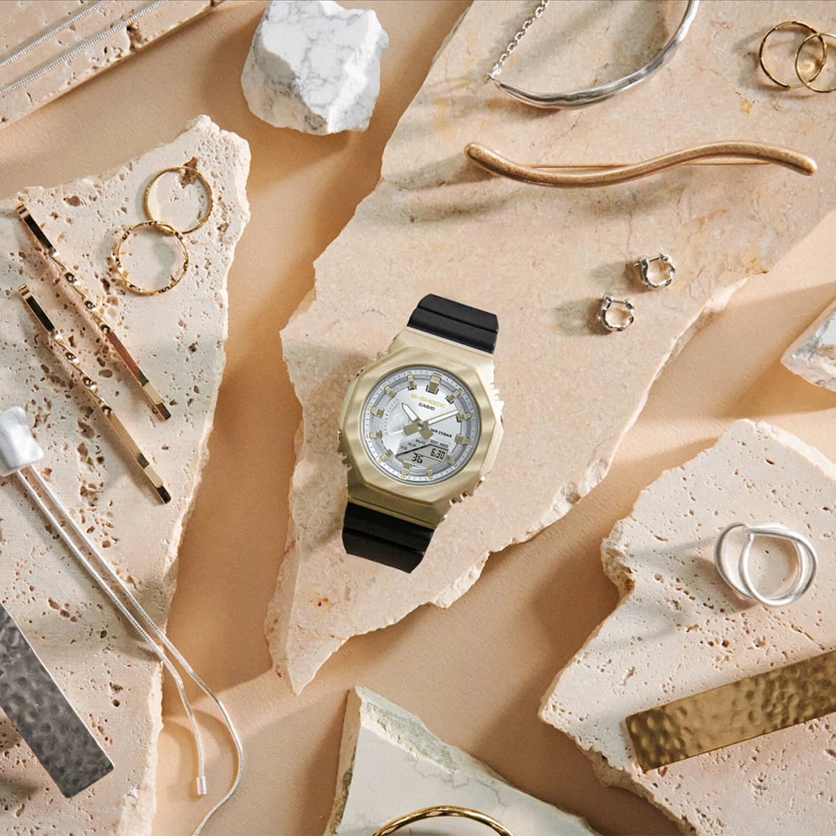 ساعت مچی جی شاک زنانه مدل G-SHOCK GM-S2100BC-1ADR — تصویر ۵
