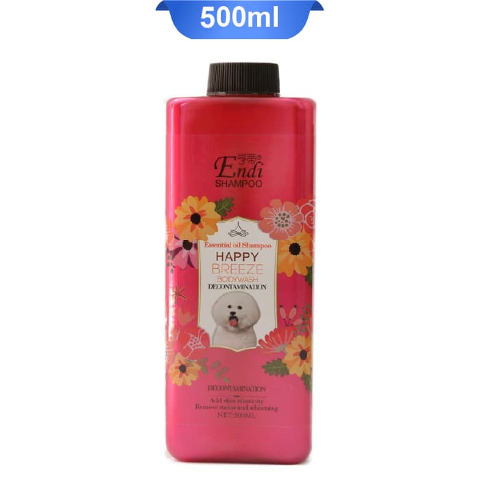 شامپو سگ پاک کننده عمیق پوست اندی وزن 500 میلی لیتر Endi Happy Breeze Bodywash