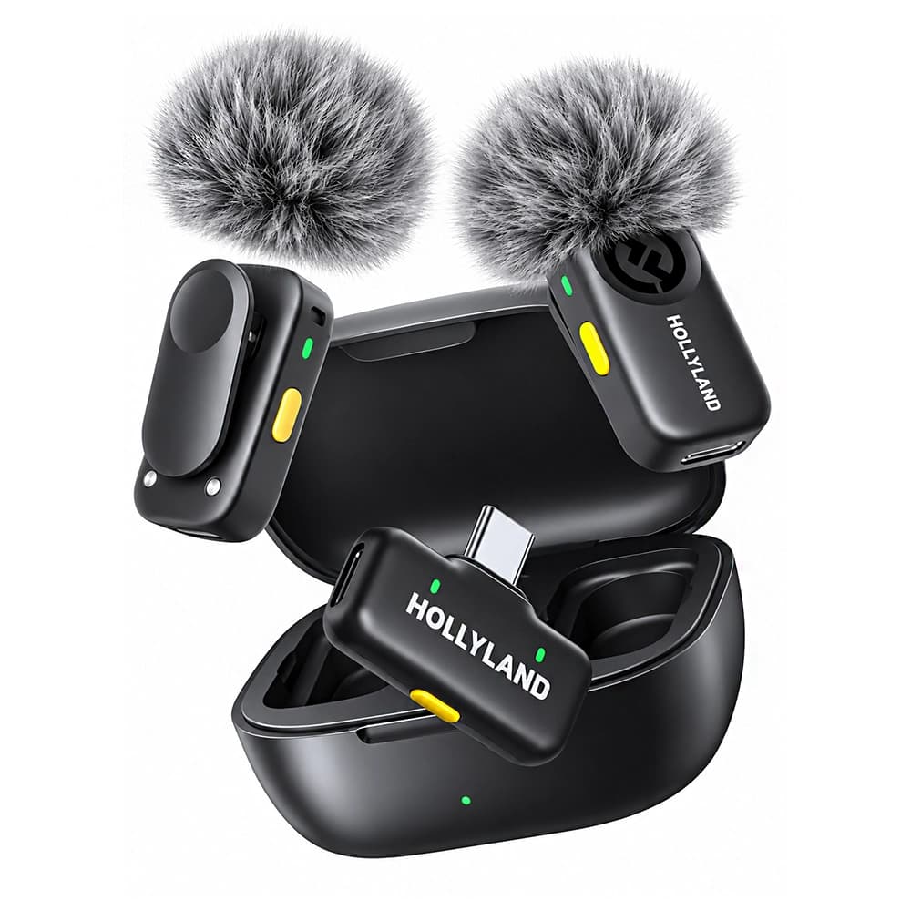 میکروفن بی سیم هالی لند مدل Hollyland Lark A2 Duo — تصویر ۲