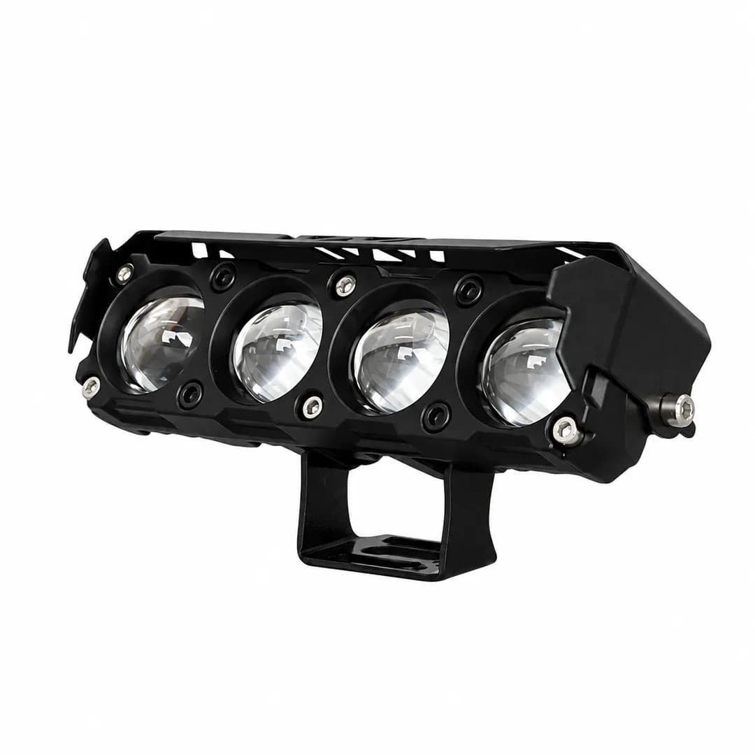 پروژکتور 4لنز بغل پلیسی LED مدل BLACK