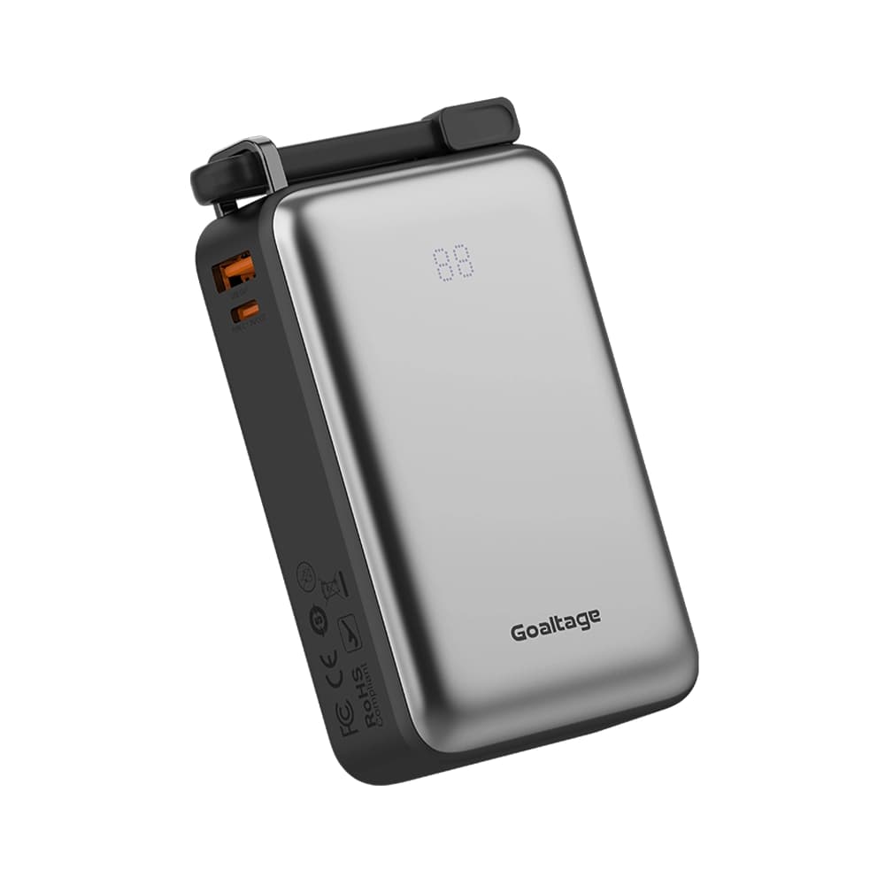 پاوربانک 20000 میلیآمپر گلتیج مدل Goaltage PB02 ChargeMate با توان 67 وات — تصویر ۲