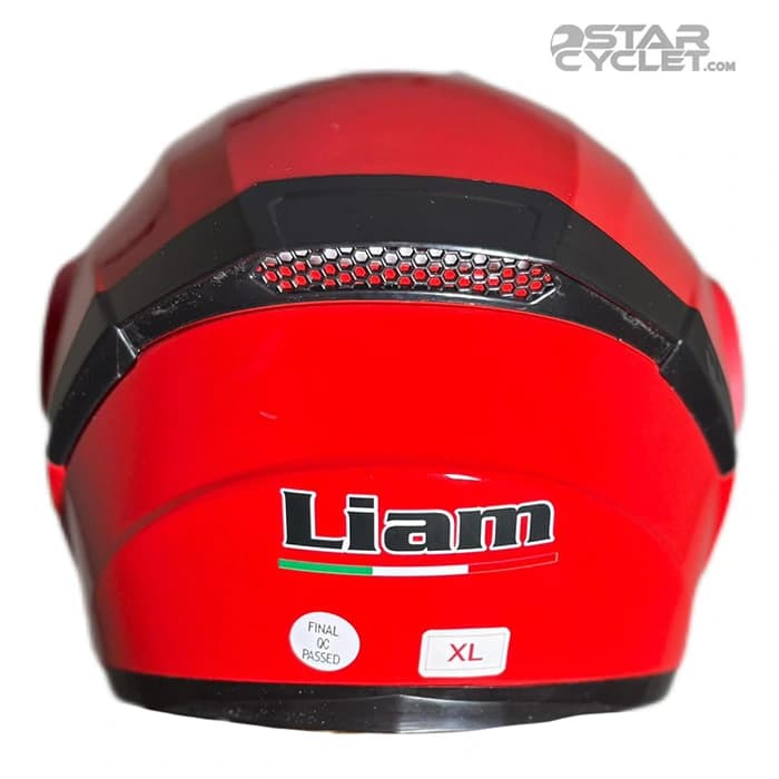 کلاه کاسکت فک متحرک LiAM مدل RED — تصویر ۴