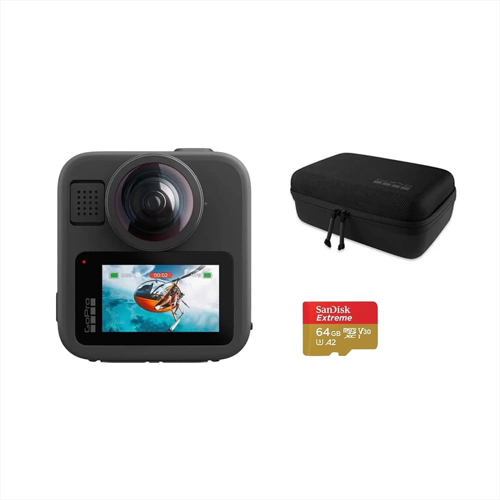 دوربین ورزشی 360 درجه گوپرو GoPro MAX2 همراه با کیف و کارت حافظه