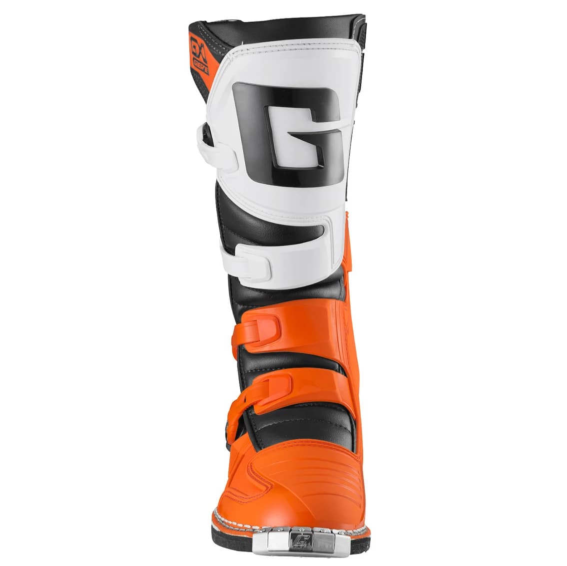بوت کراسی موتورسواری GAERNE مدل GX1 ORANGE WHITE BLACK — تصویر ۴