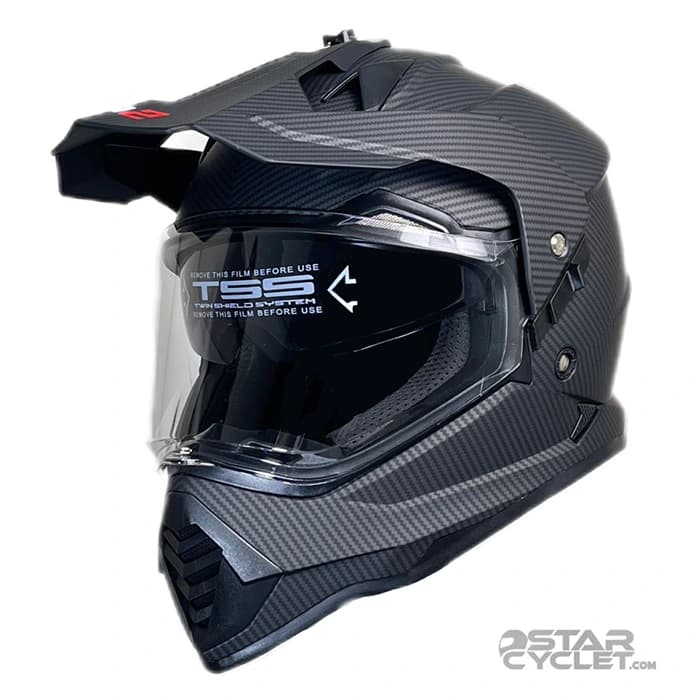 کلاه کاسکت ادونچری MA2 مدل 902 CARBON MATT