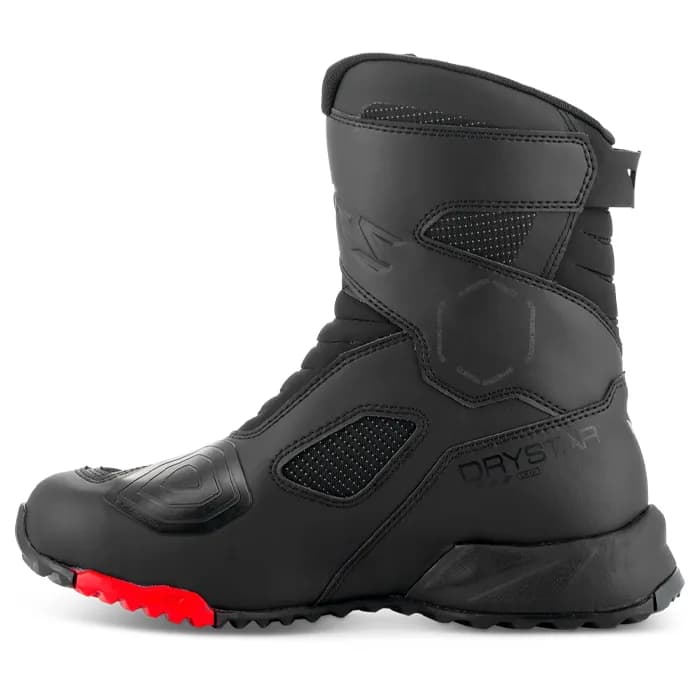 بوت ادونچری ALPINESTAR مدل BLACK RED RT-7 DRYTSAR — تصویر ۳
