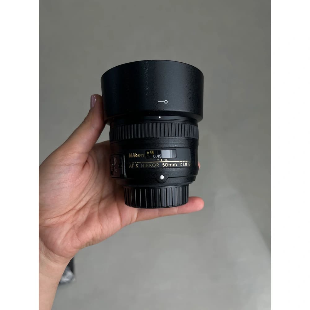 لنز نیکون Nikon AF-S NIKKOR 50mm f/1.8G دست دوم — تصویر ۴