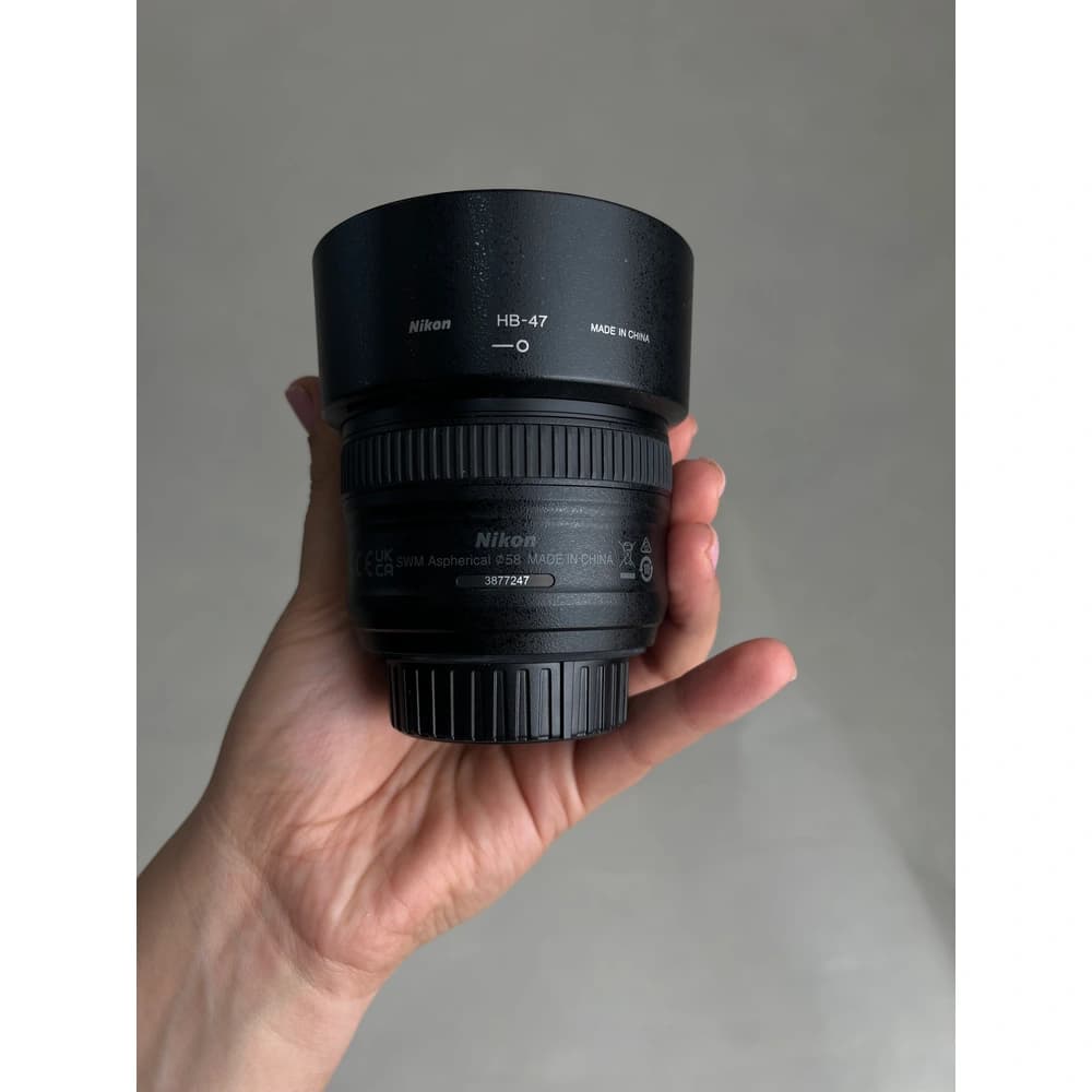لنز نیکون Nikon AF-S NIKKOR 50mm f/1.8G دست دوم — تصویر ۵