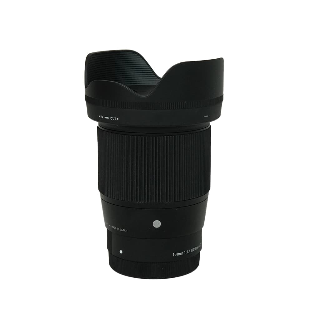 لنز سیگما Sigma 16mm f/1.4 DC DN مانت Sony E دست دوم — تصویر ۳