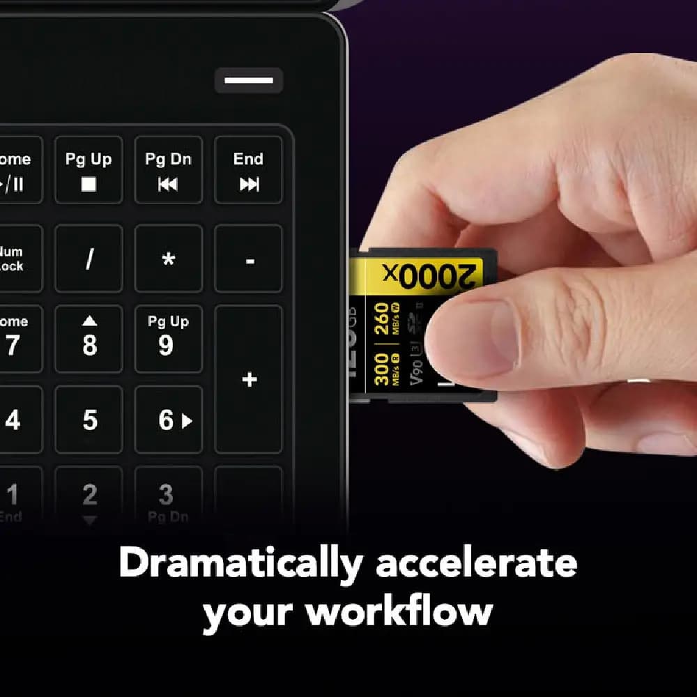 کارت حافظه لکسار Lexar 128GB Professional 2000x UHS-II SDXC — تصویر ۳