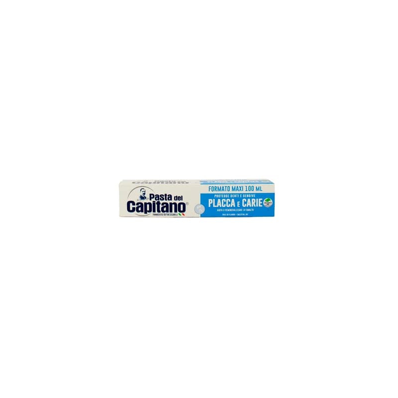 خمیردندان پاستا دل کاپیتانو مدل Placca e Carie حجم 100 میل | Pasta del Capitano Plaque & Cavity Protection Toothpaste