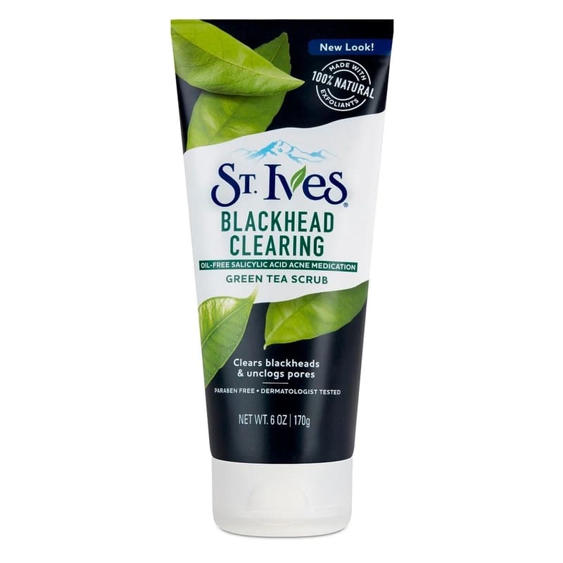 اسکراب لایهبردار سالیسیلیک اسید است.ایوز مدل BHA با عصاره چای سبز و بامبو (St.Ives BHA Exfoliant Green Tea & Bamboo) حجم 170 گرم