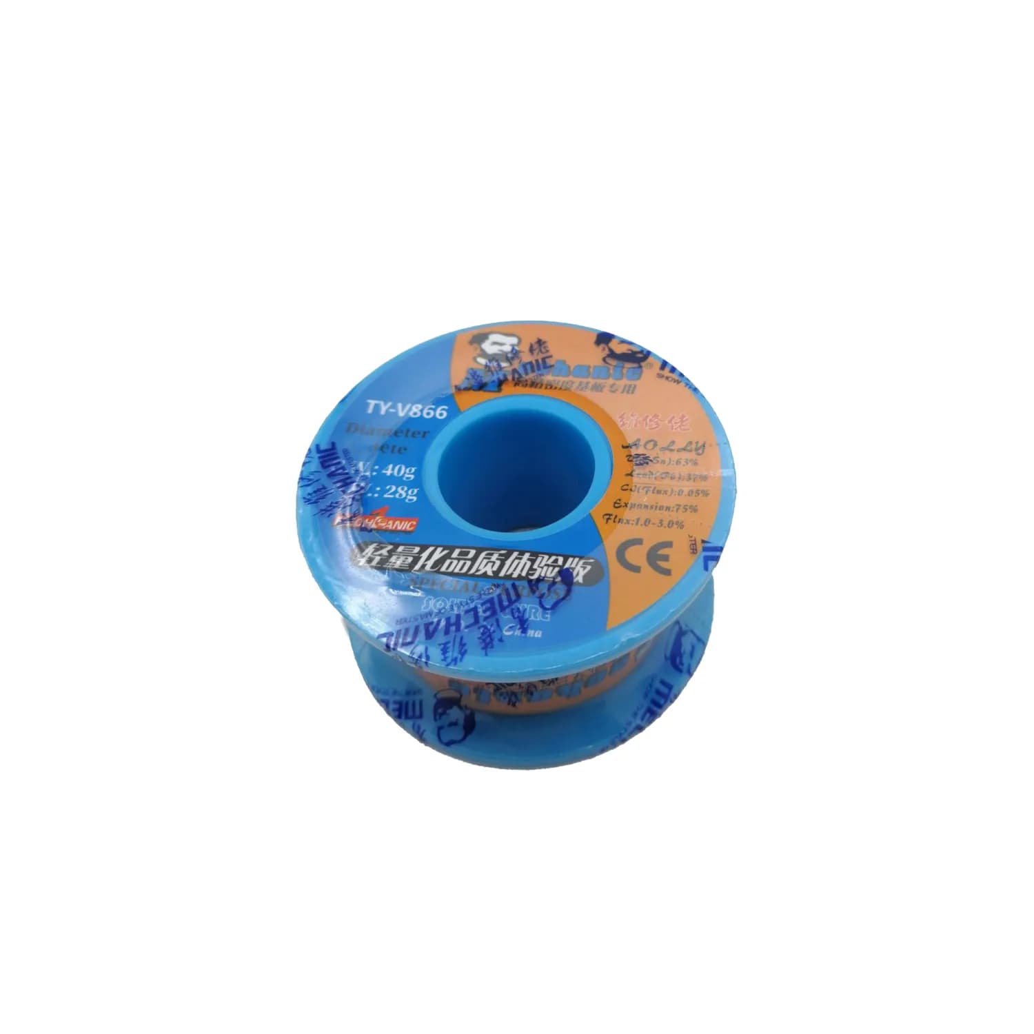سیم لحیم 0.3mm مکانیک مدل MECHANIC TY-V866 — تصویر ۲