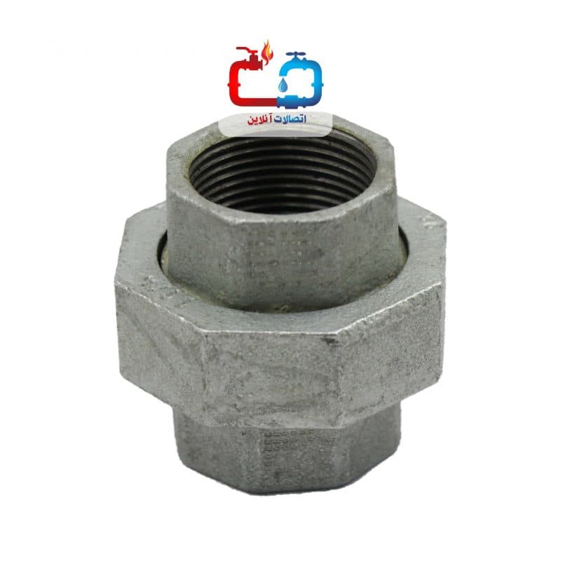 مهره ماسوره گالوانیزه 1/2 اینچ توپی برزیل