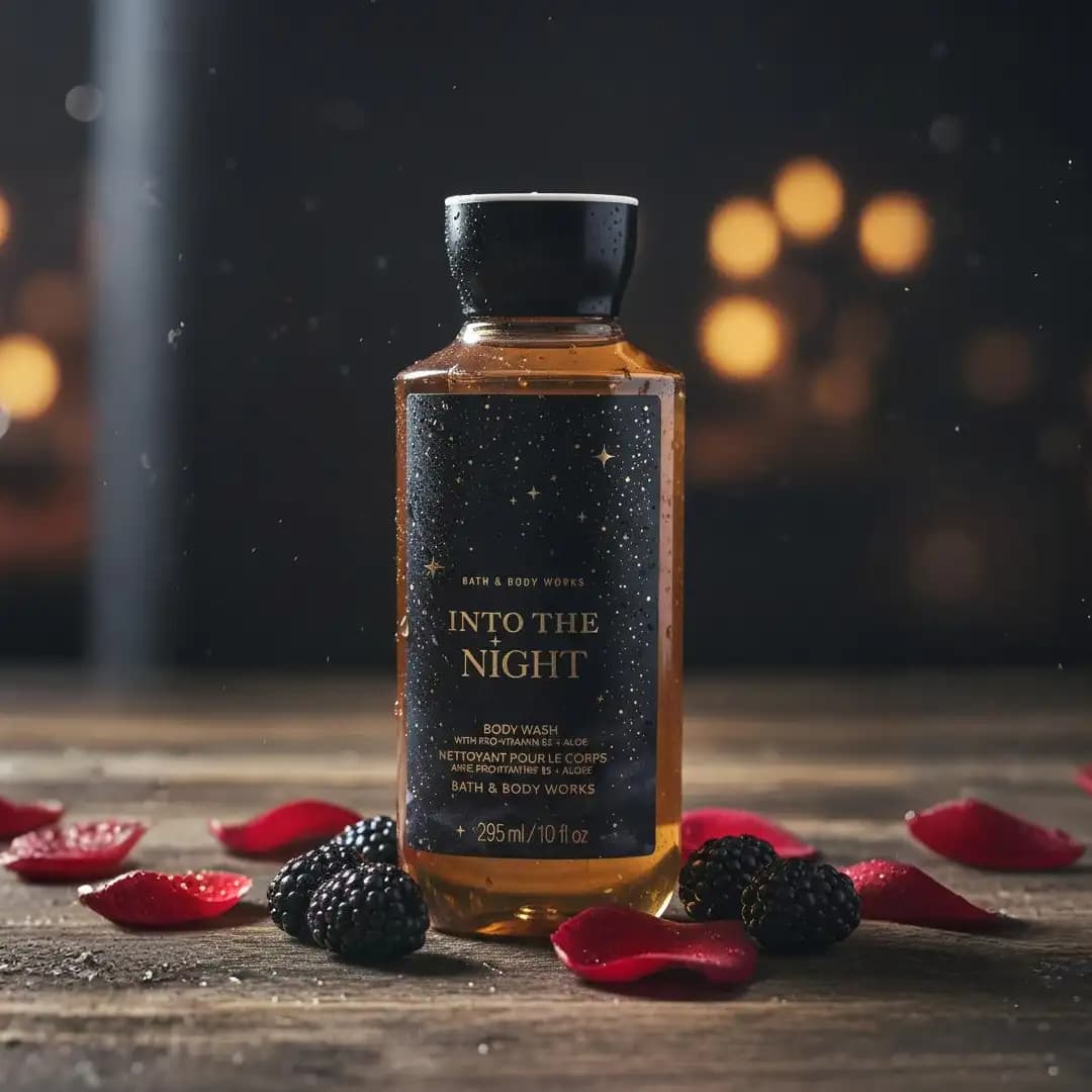 شامپو بدن بث اند بادی ورکس مدل Into The Night حجم ۲۹۵ میل — تصویر ۳