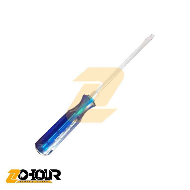 پیچگوشتی تخت ضربه خور و آچار خور 150*6 آزد AZD