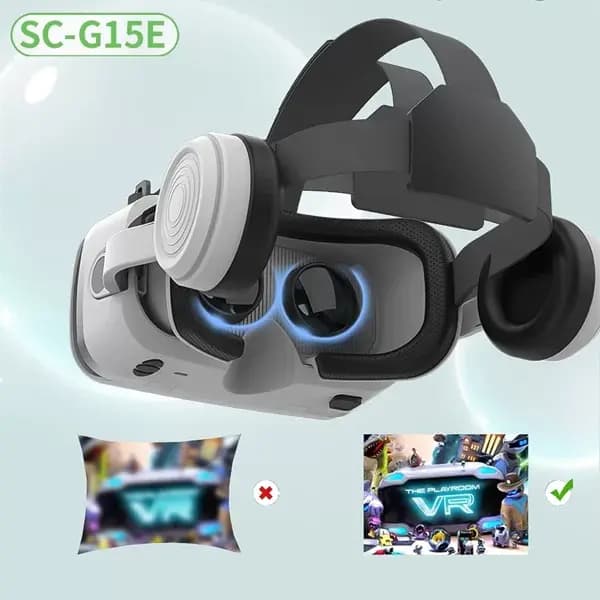 عینک واقعیت مجازی وی آر شاینکن دارای هدست مدل SHINECON VR SC-G15E — تصویر ۳