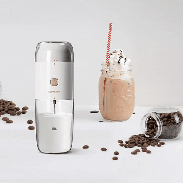 آسیاب و فوم ساز شیر لپرسو مدل LePresso 2 in 1 Coffee Grinder and Milk Frothing — تصویر ۲