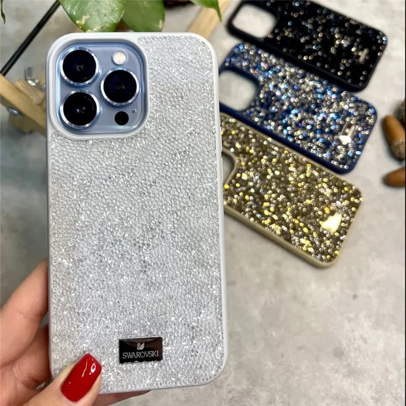 کاور اورجینال سواروسکی آیفون 15 پرو مکس SWAROVSKI 15 PRO MAX — تصویر ۴