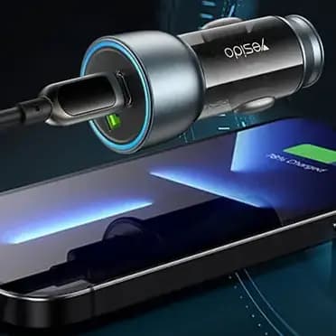 شارژر فندکی یسیدو مدل YESIDO Y49 SUPER FAST 18W — تصویر ۹