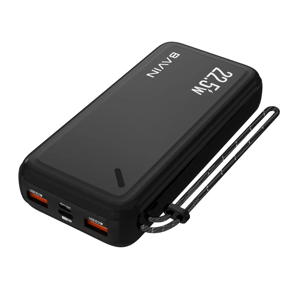 پاور بانک فست شارژ 20000 باوین مدل BAVIN PC031 22.5W — تصویر ۴